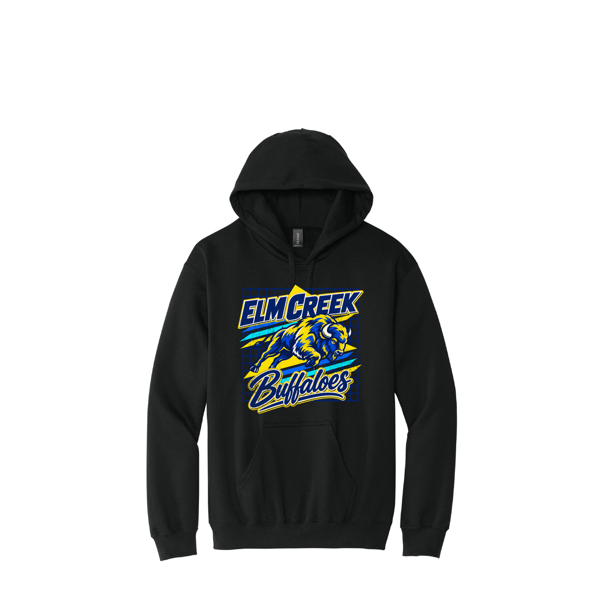 Elm Creek | Gildan Youth Softstyle Midweight Pullover Hooded Sweatshirt