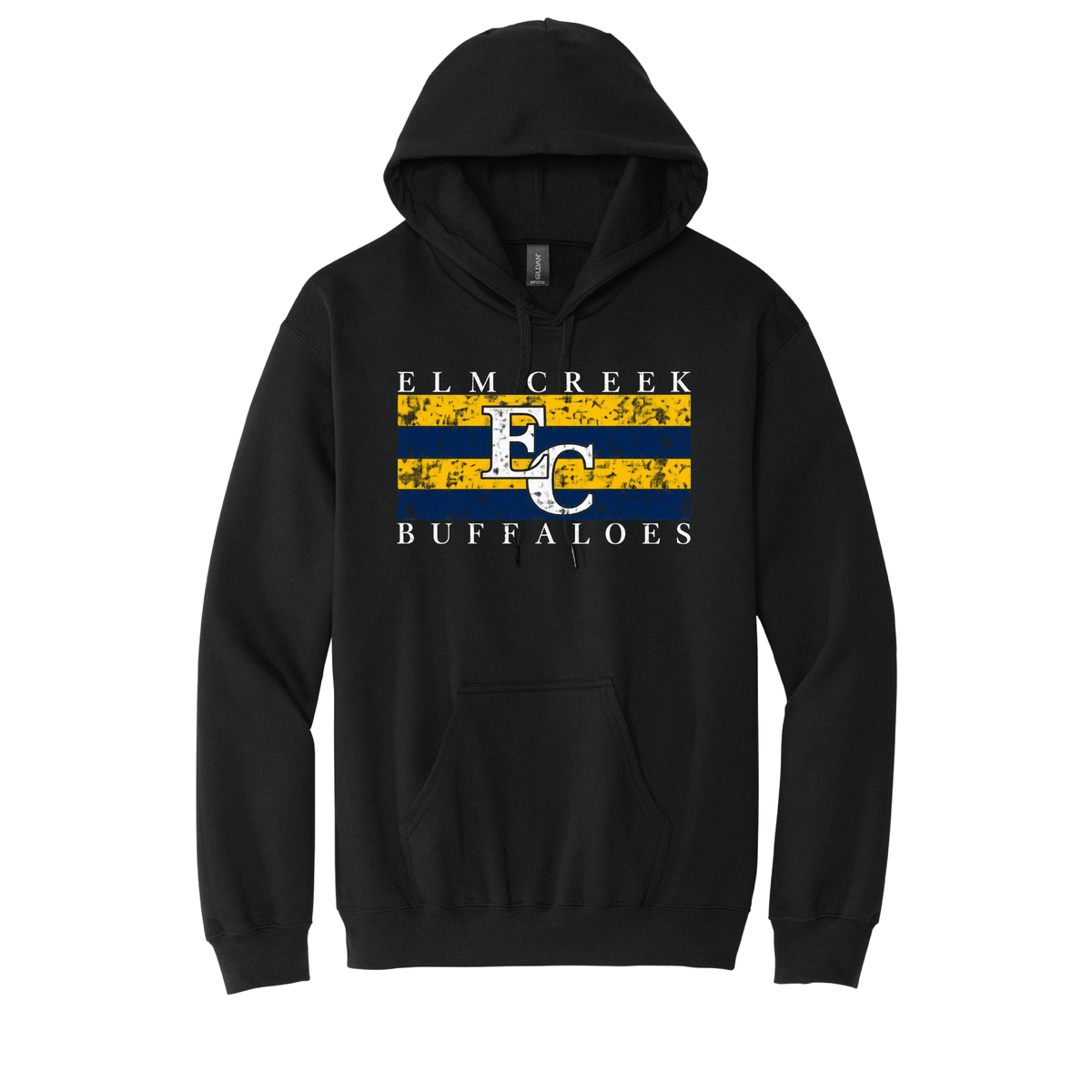 Elm Creek | Gildan Softstyle Midweight Pullover Hooded Sweatshirt