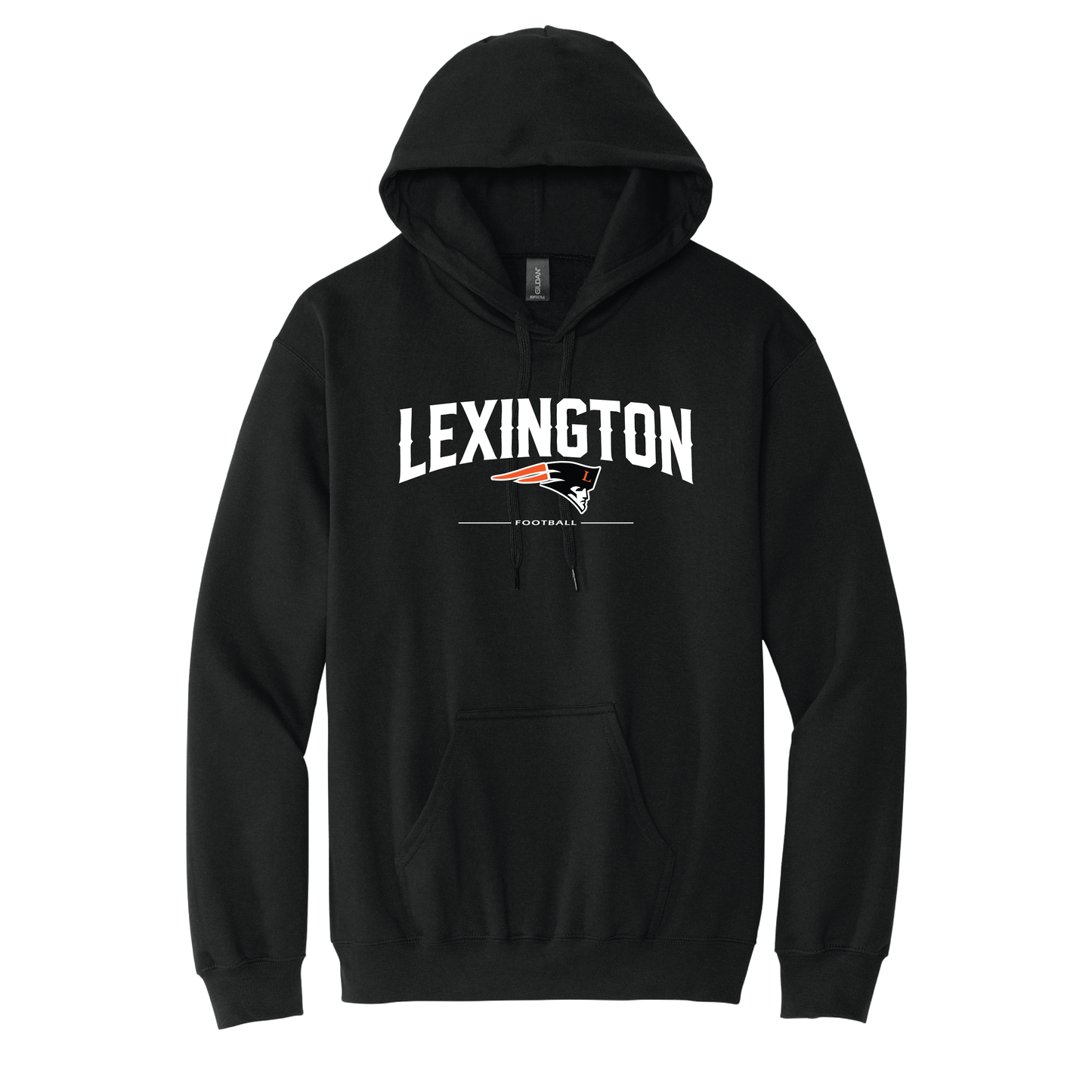 Lex Football | Gildan Softstyle Midweight Pullover Hooded Sweatshirt