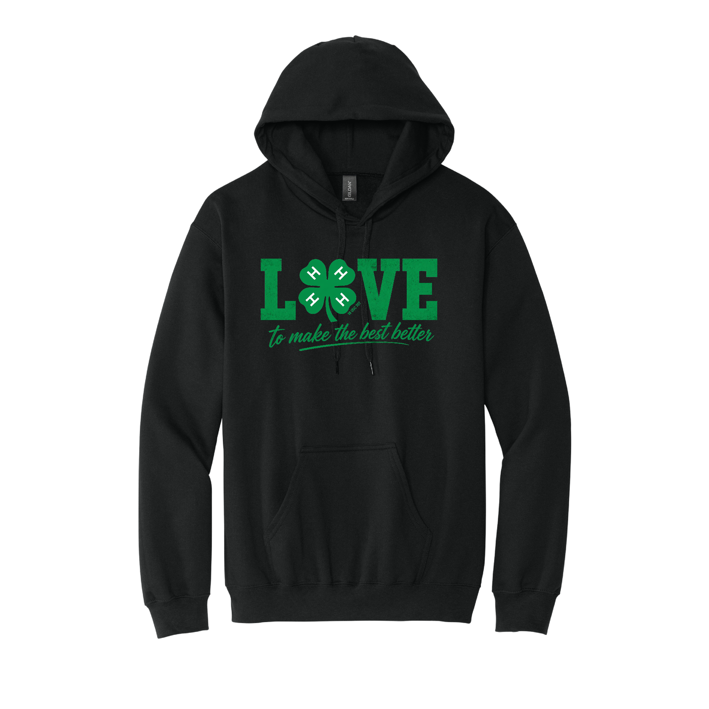 4-H | Gildan Softstyle Midweight Pullover Hooded Sweatshirt