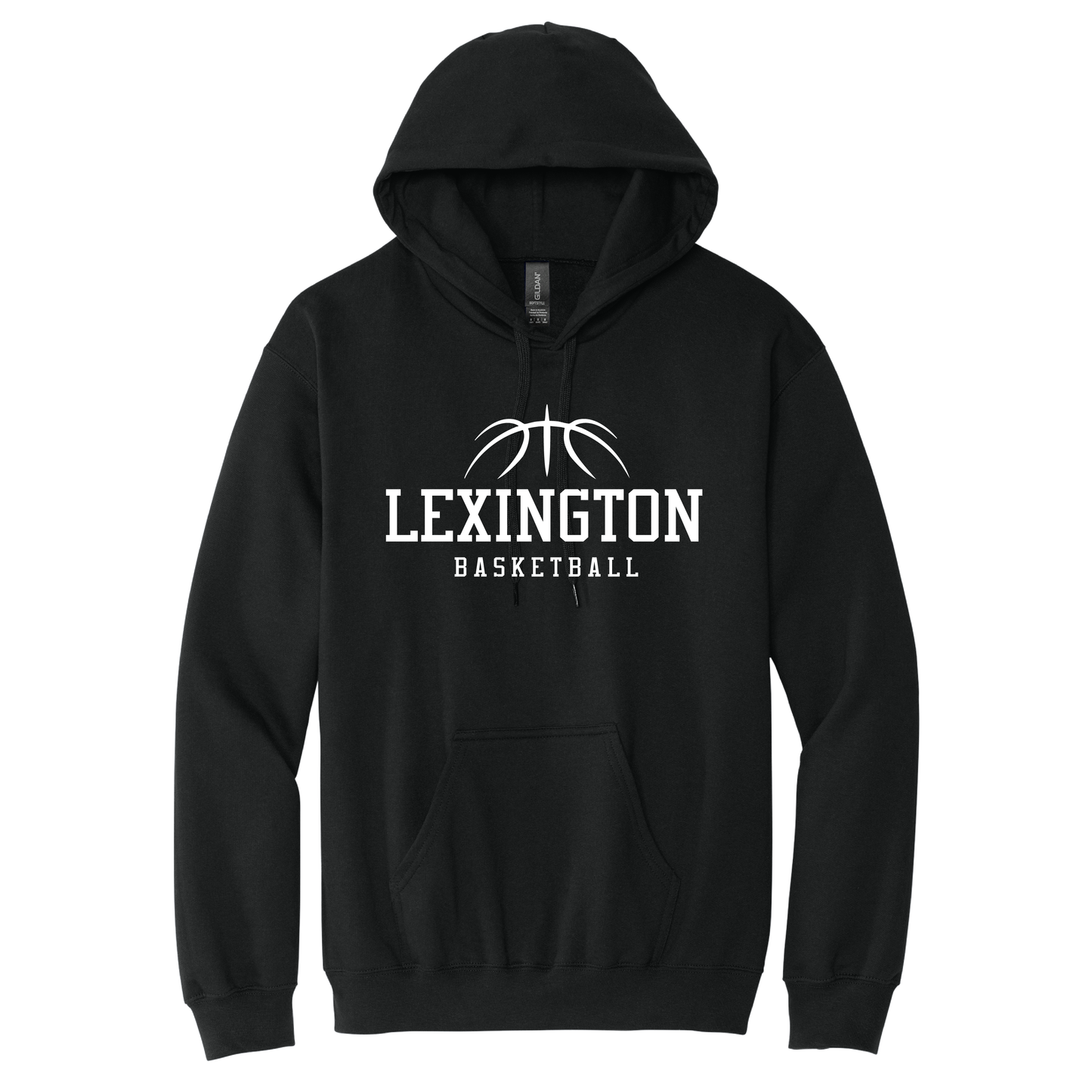 Lex Boys Basketball | Gildan Softstyle Midweight Pullover Hooded Sweatshirt