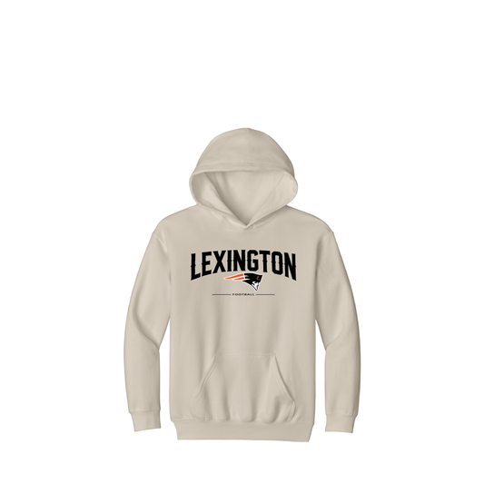 Lex Football | Gildan Youth Softstyle Midweight Pullover Hooded Sweatshirt