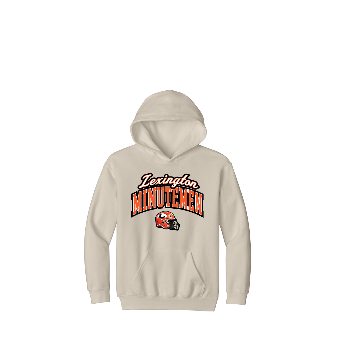 Lex Football | Gildan Youth Softstyle Midweight Pullover Hooded Sweatshirt