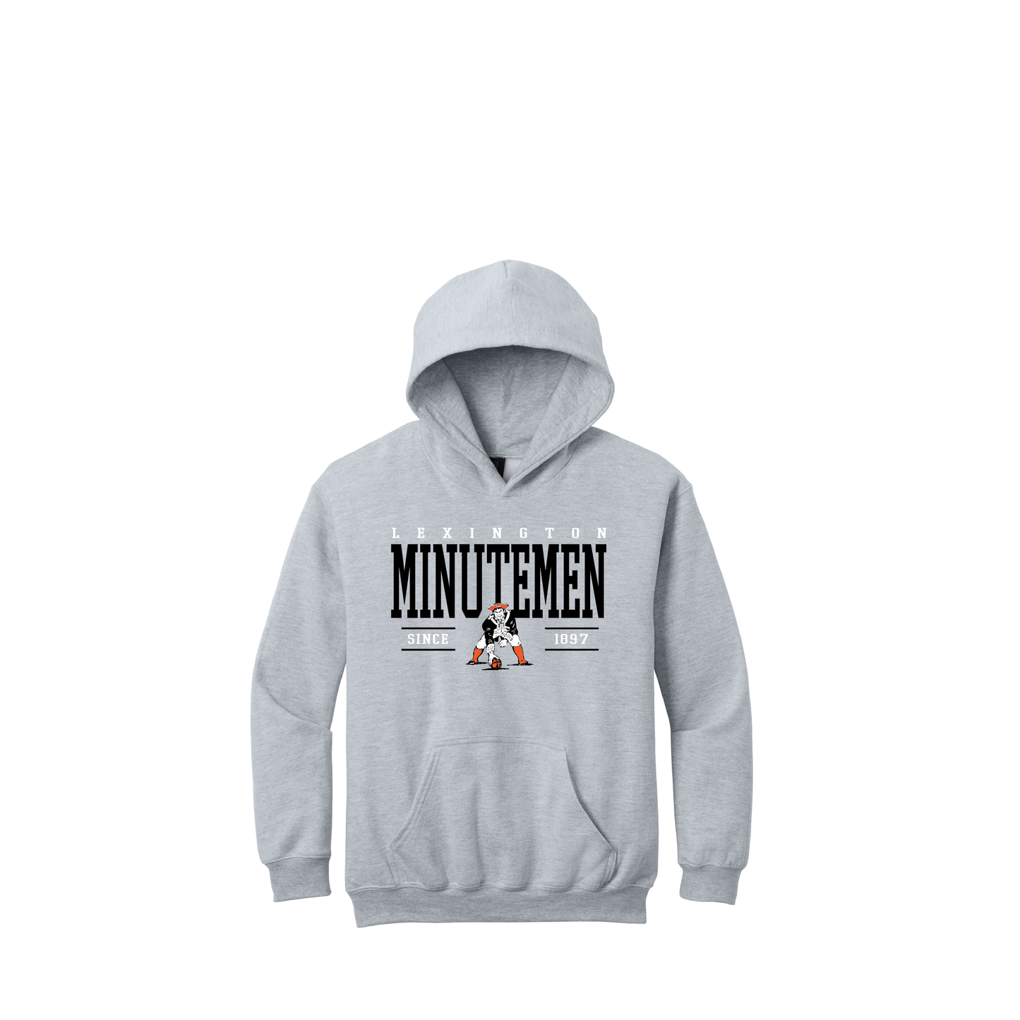 Lex Football | Gildan Youth Softstyle Midweight Pullover Hooded Sweatshirt