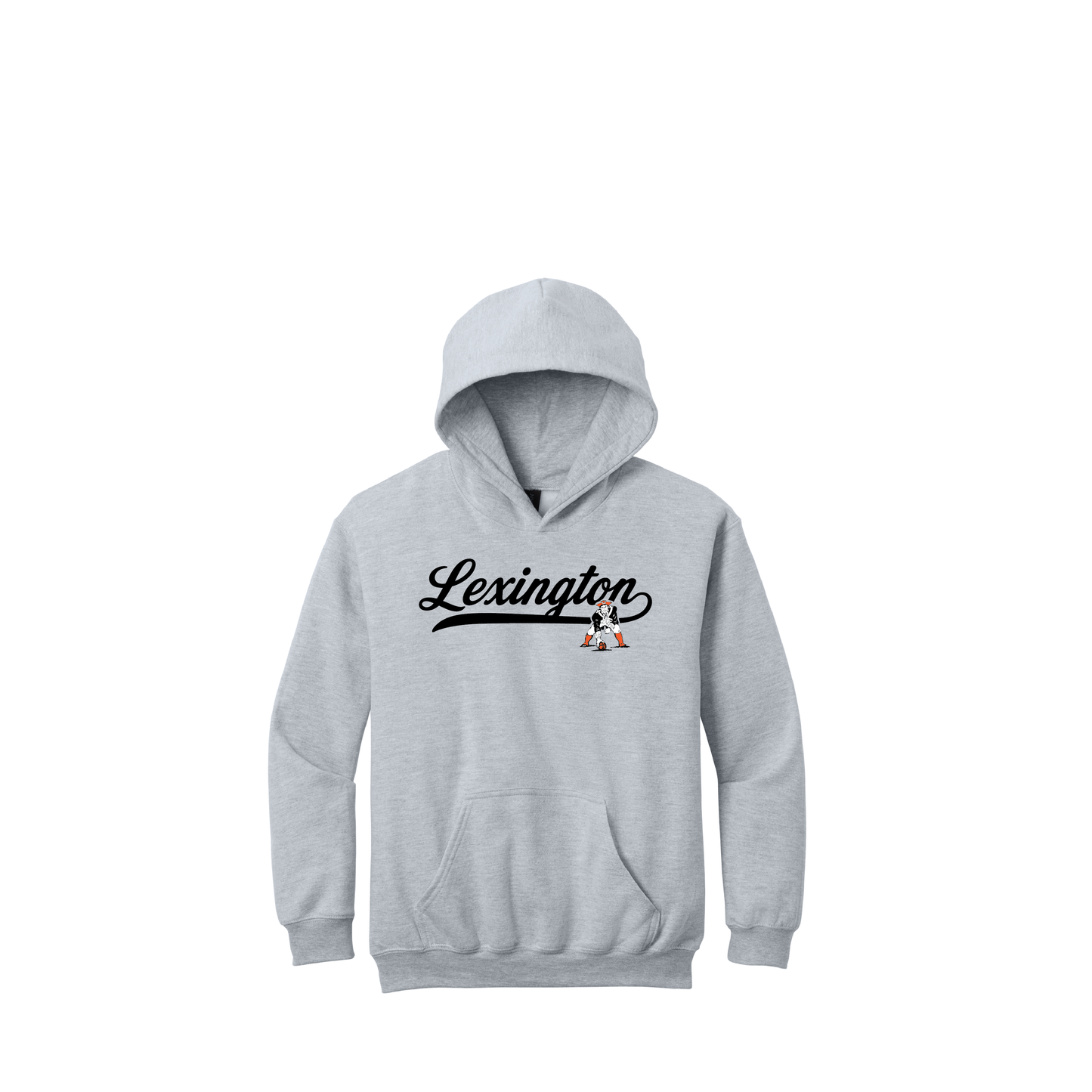 Lex Football | Gildan Youth Softstyle Midweight Pullover Hooded Sweatshirt