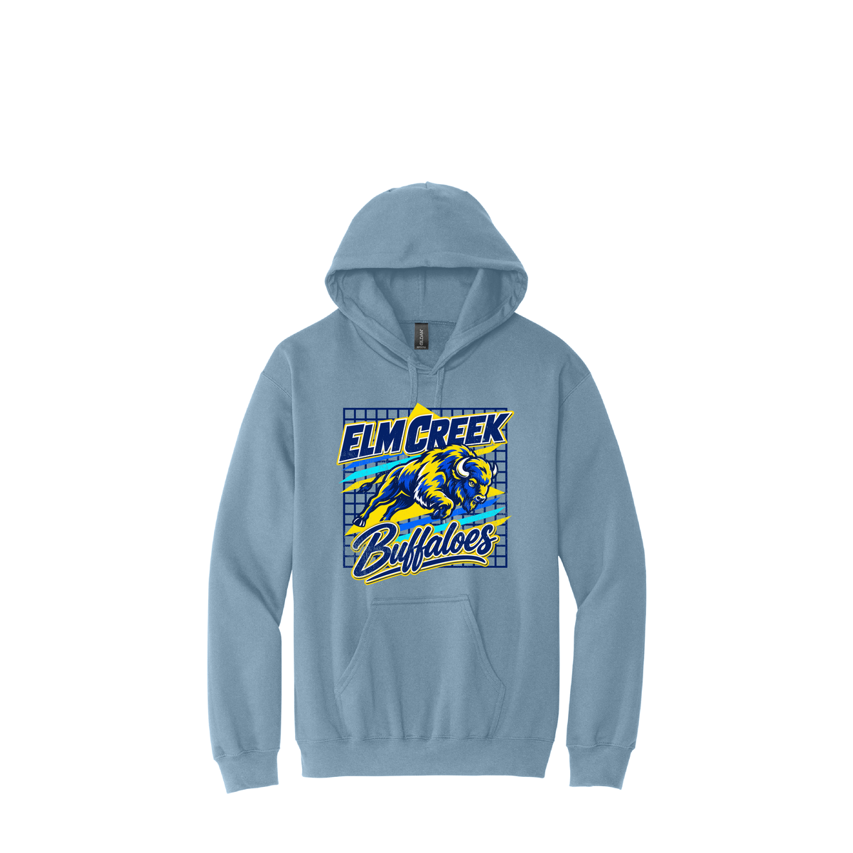 Elm Creek | Gildan Youth Softstyle Midweight Pullover Hooded Sweatshirt