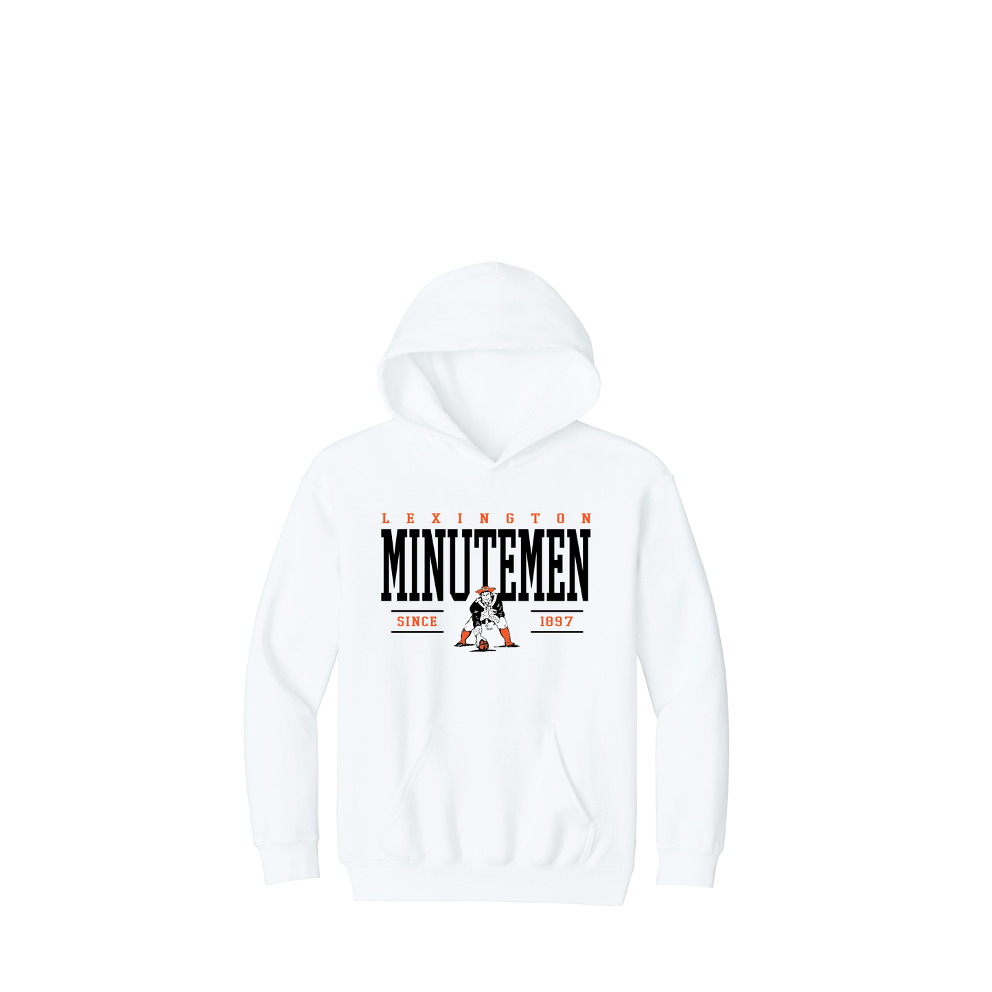 Lex Football | Gildan Youth Softstyle Midweight Pullover Hooded Sweatshirt