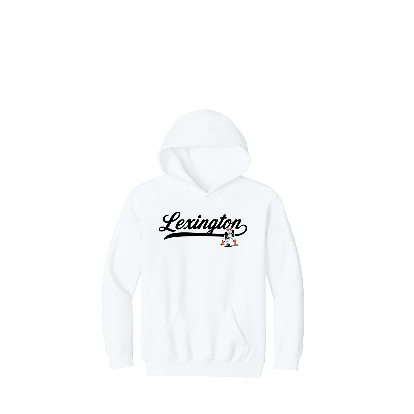 Lex Football | Gildan Youth Softstyle Midweight Pullover Hooded Sweatshirt