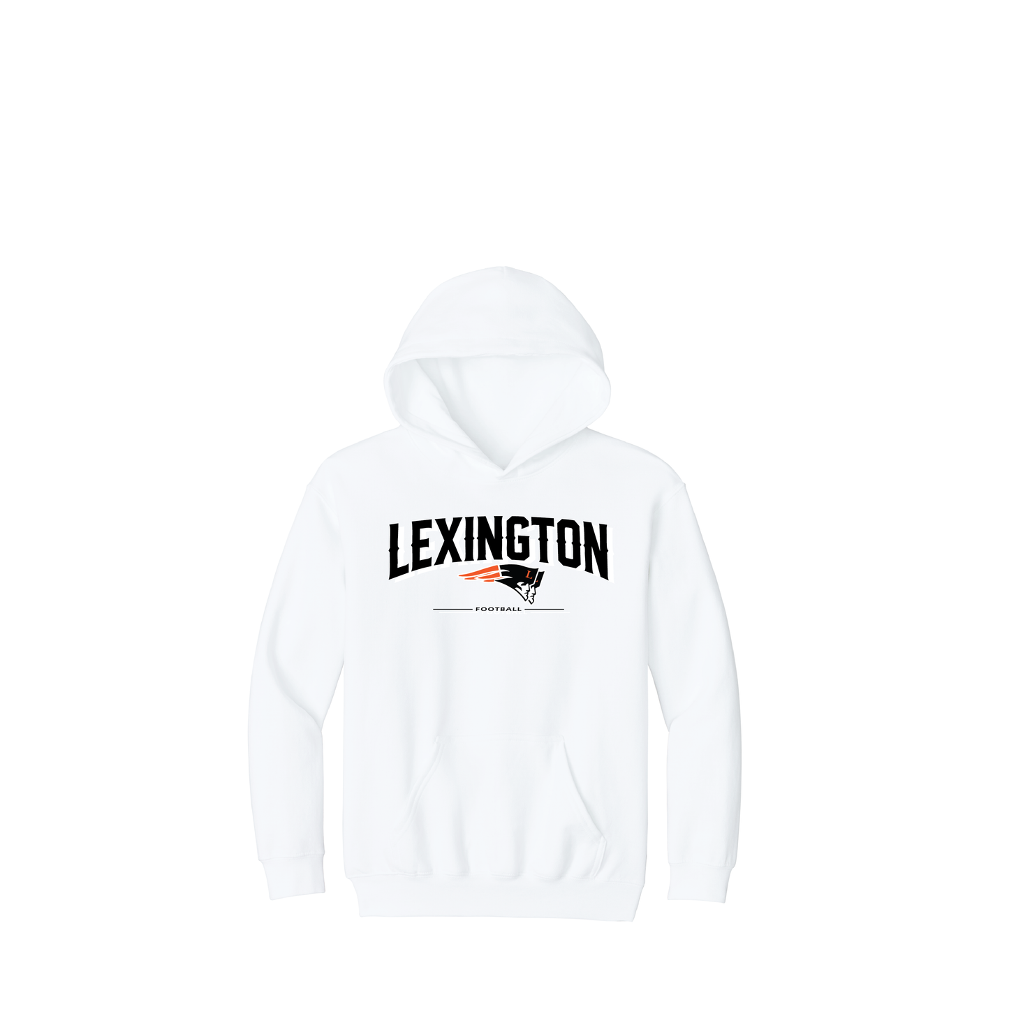 Lex Football | Gildan Youth Softstyle Midweight Pullover Hooded Sweatshirt