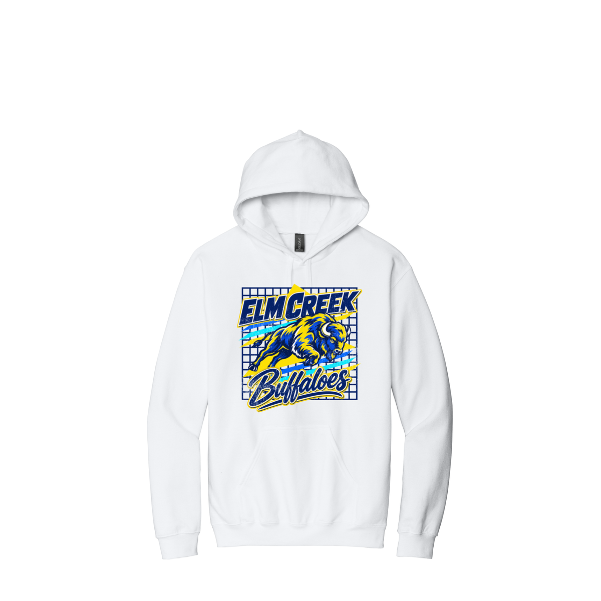 Elm Creek | Gildan Youth Softstyle Midweight Pullover Hooded Sweatshirt