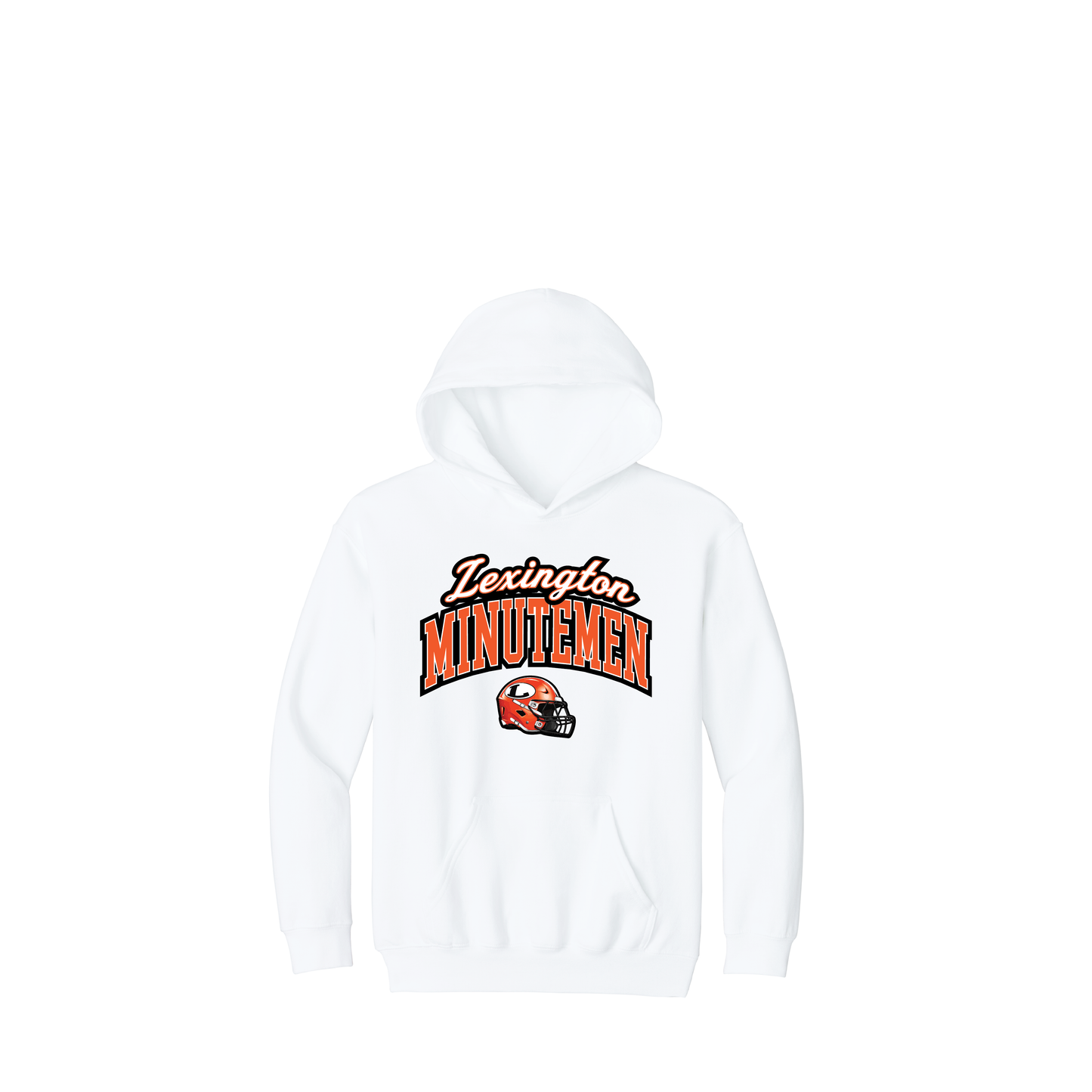 Lex Football | Gildan Youth Softstyle Midweight Pullover Hooded Sweatshirt