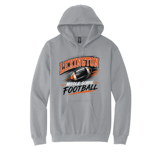 LMS Football | Gildan Softstyle Midweight Pullover Hooded Sweatshirt