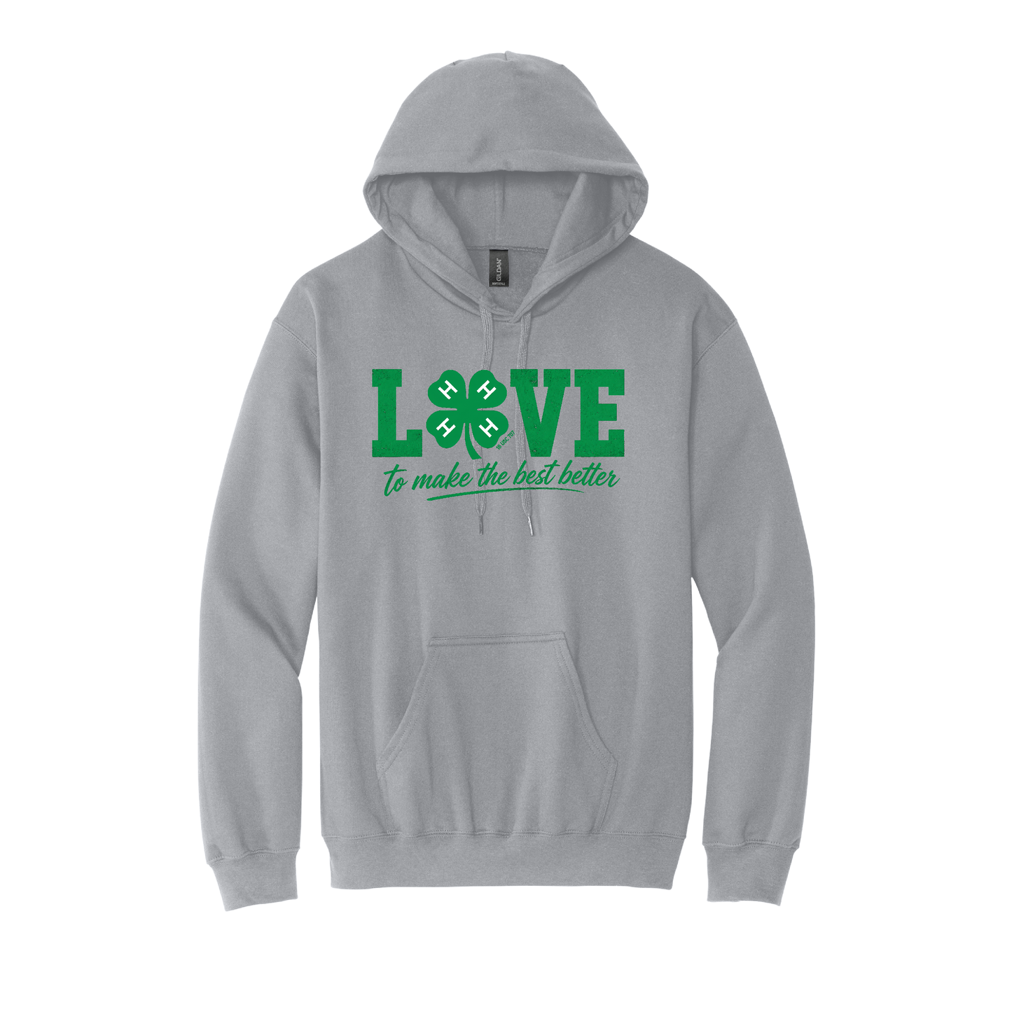 4-H | Gildan Softstyle Midweight Pullover Hooded Sweatshirt