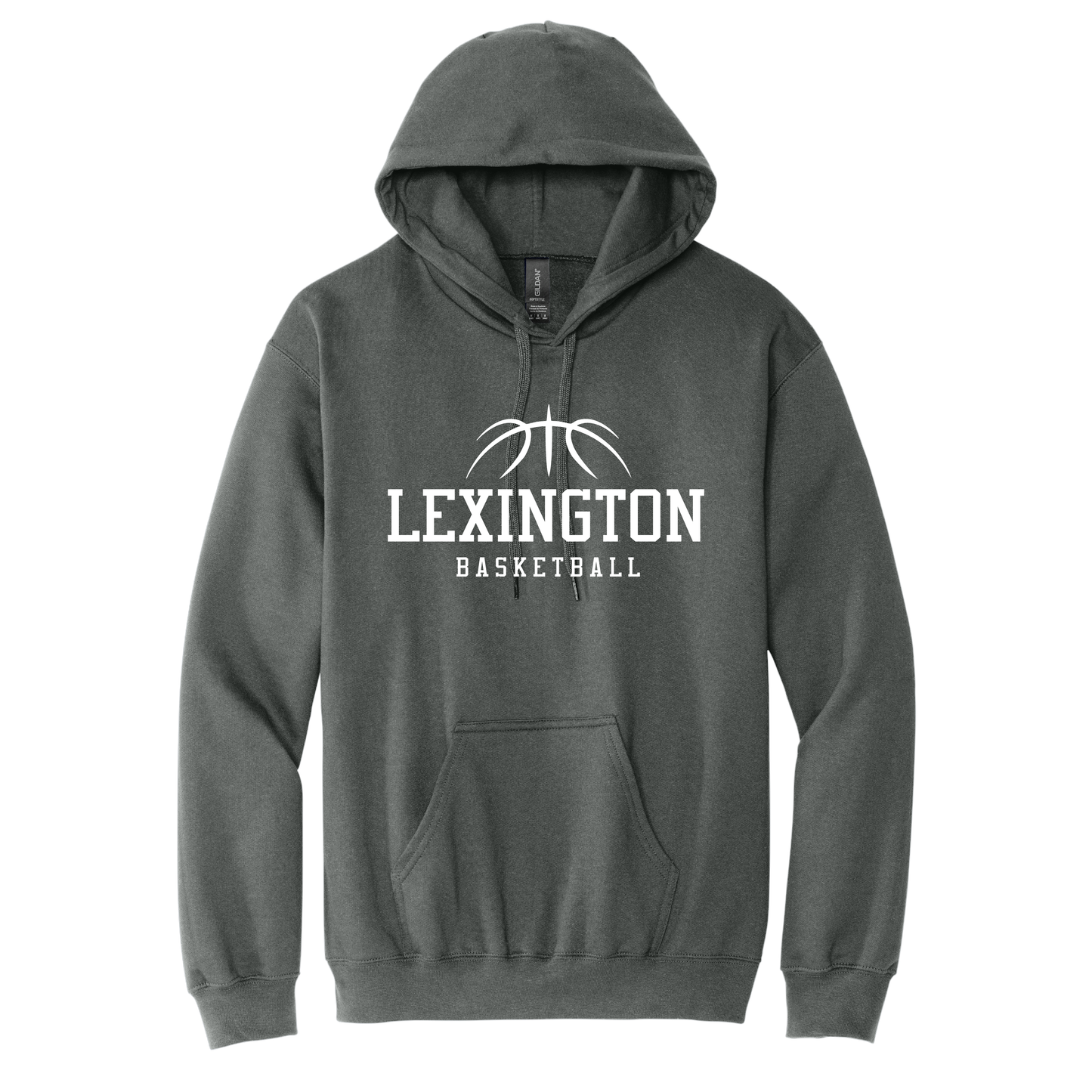 Lex Boys Basketball | Gildan Softstyle Midweight Pullover Hooded Sweatshirt