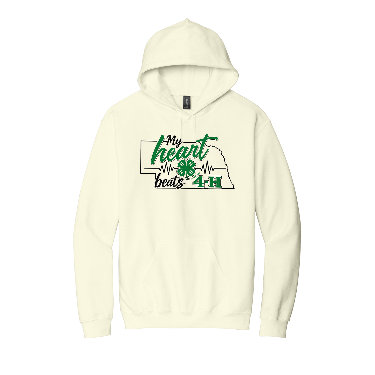 4-H | Gildan Softstyle Midweight Pullover Hooded Sweatshirt