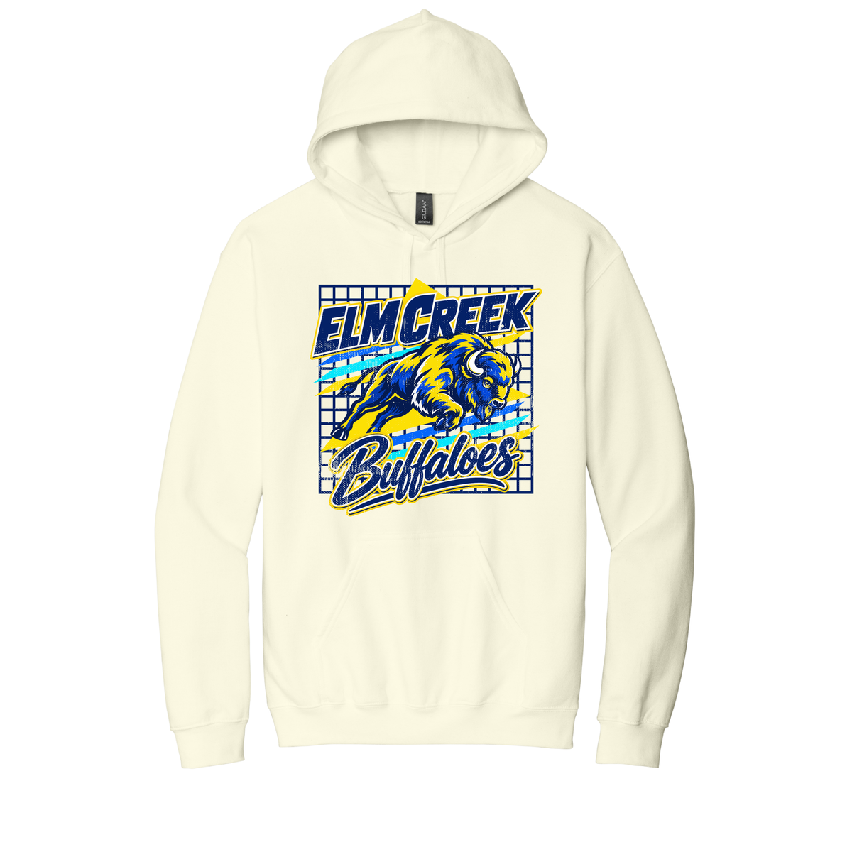 Elm Creek | Gildan Softstyle Midweight Pullover Hooded Sweatshirt