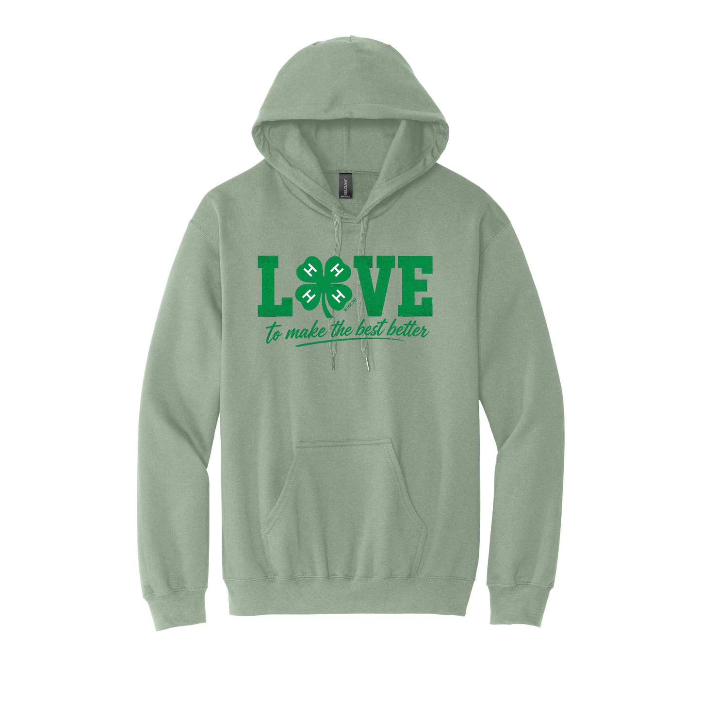 4-H | Gildan Softstyle Midweight Pullover Hooded Sweatshirt