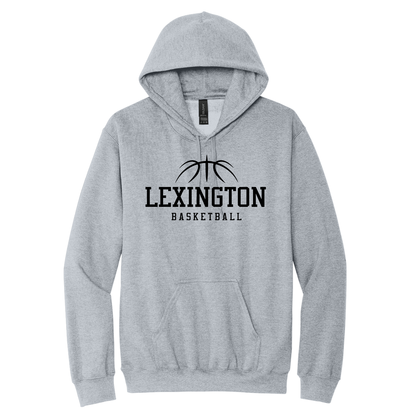 Lex Boys Basketball | Gildan Softstyle Midweight Pullover Hooded Sweatshirt