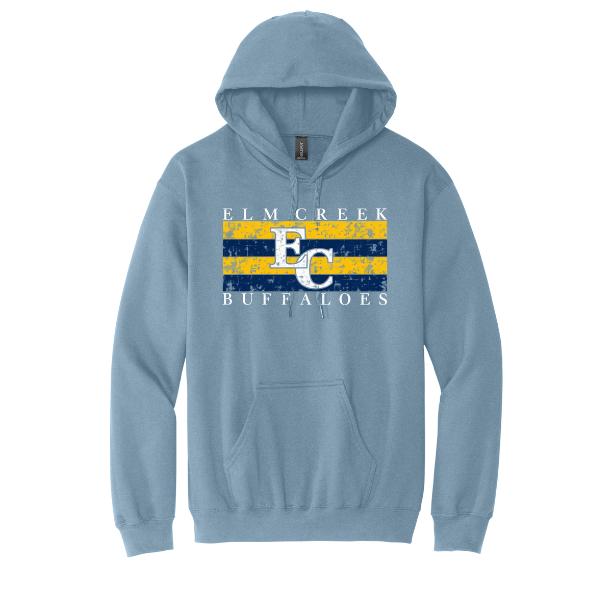 Elm Creek | Gildan Softstyle Midweight Pullover Hooded Sweatshirt