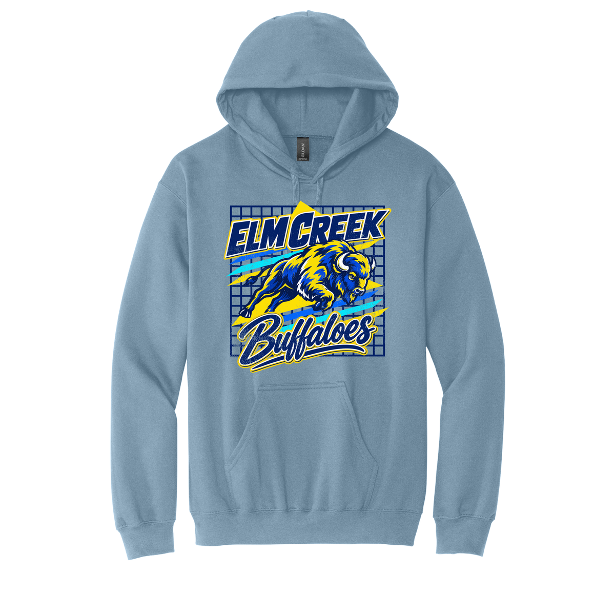 Elm Creek | Gildan Softstyle Midweight Pullover Hooded Sweatshirt