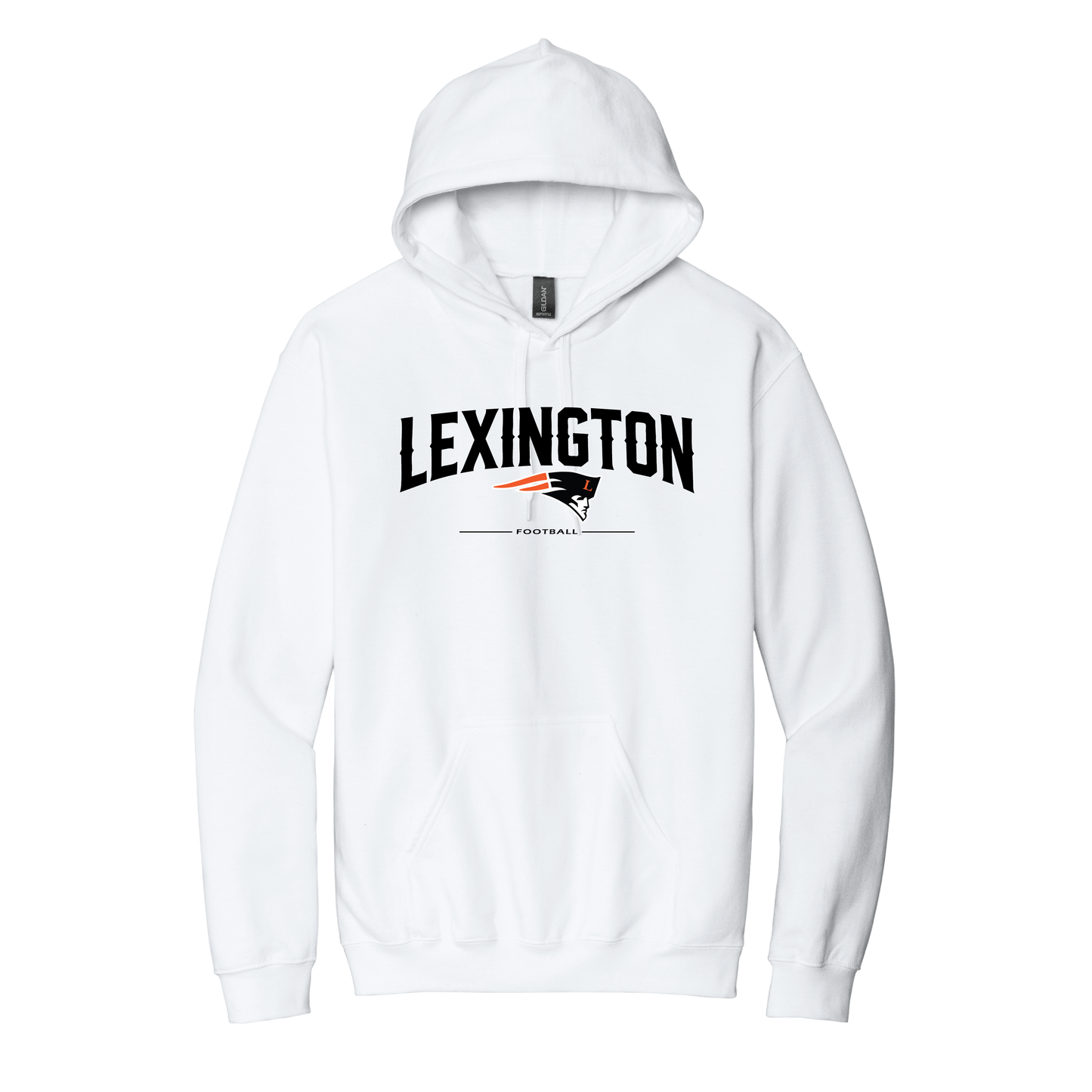 Lex Football | Gildan Softstyle Midweight Pullover Hooded Sweatshirt