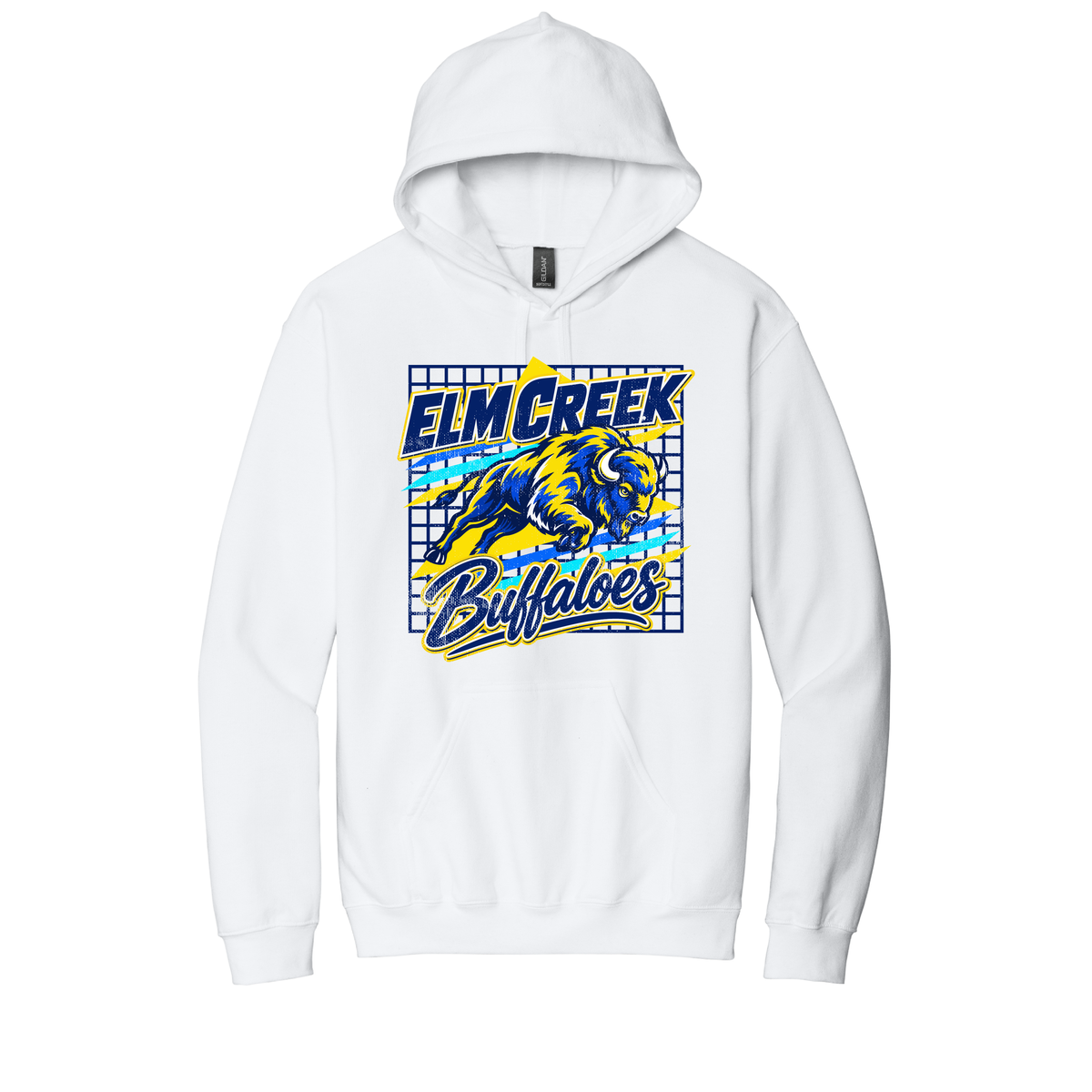 Elm Creek | Gildan Softstyle Midweight Pullover Hooded Sweatshirt