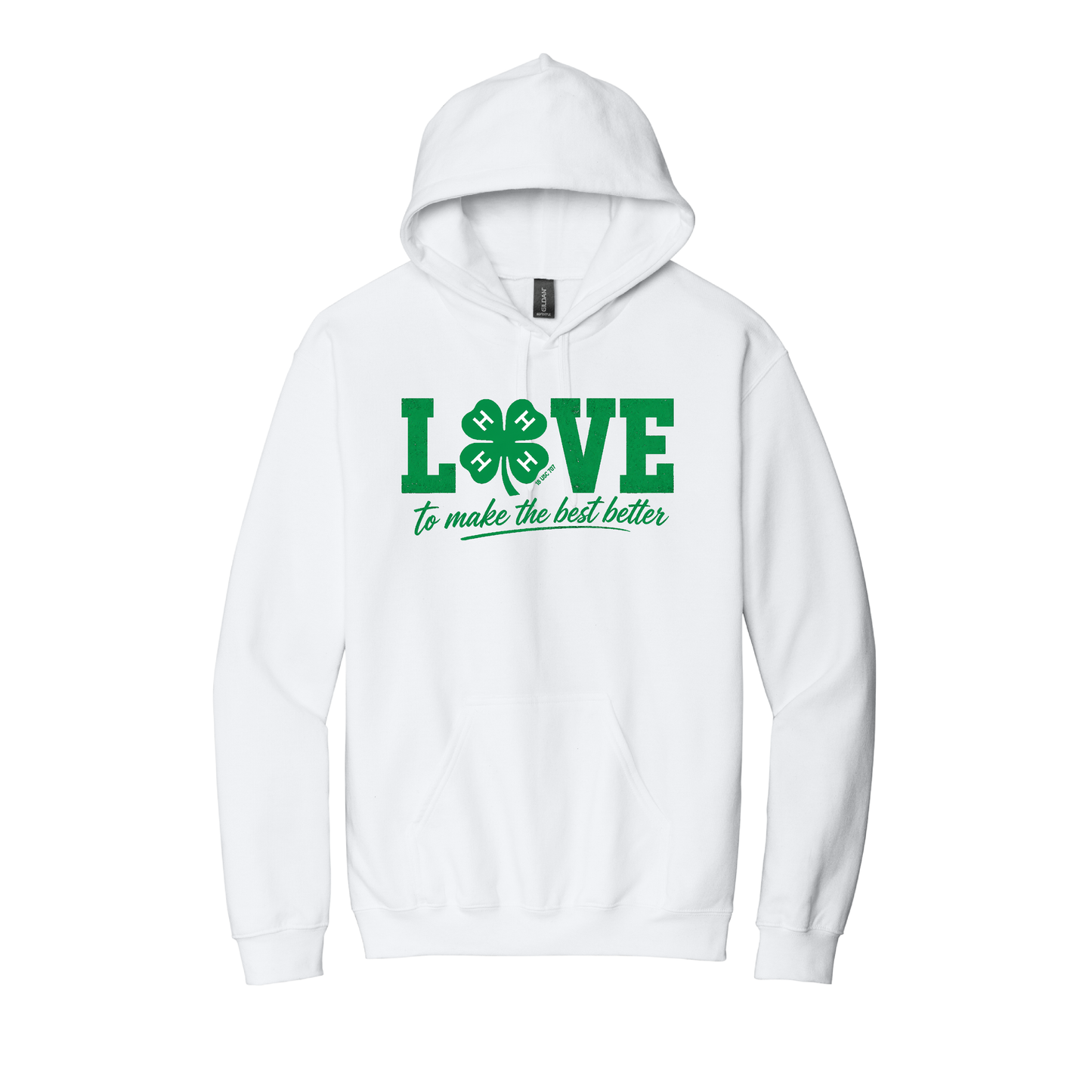 4-H | Gildan Softstyle Midweight Pullover Hooded Sweatshirt