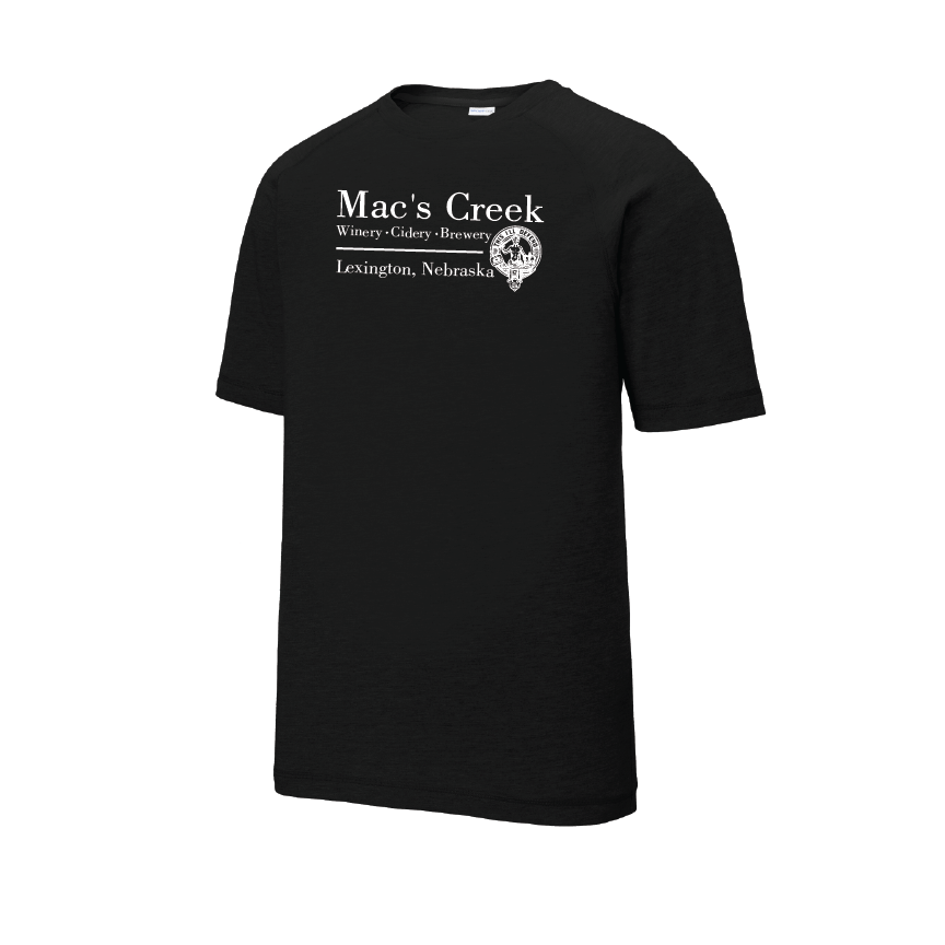Mac's Creek | Sport-Tek Tri-Blend Wicking Raglan Tee