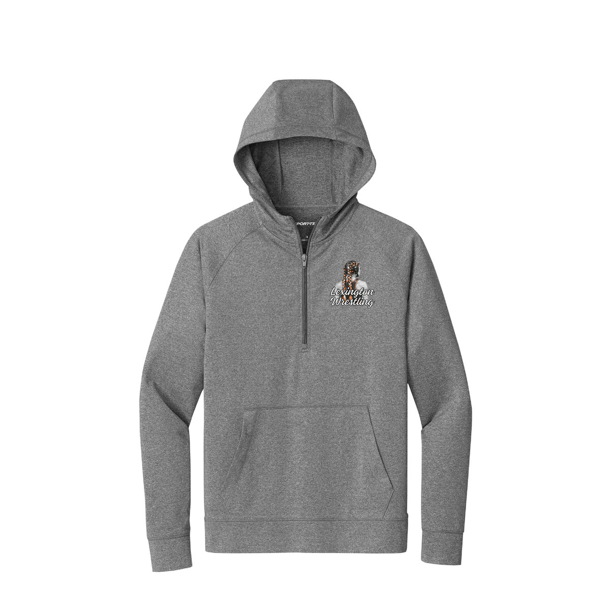 Maids Wrestling | Sport-Tek Sport-Wick Stretch 1/2-Zip Hoodie