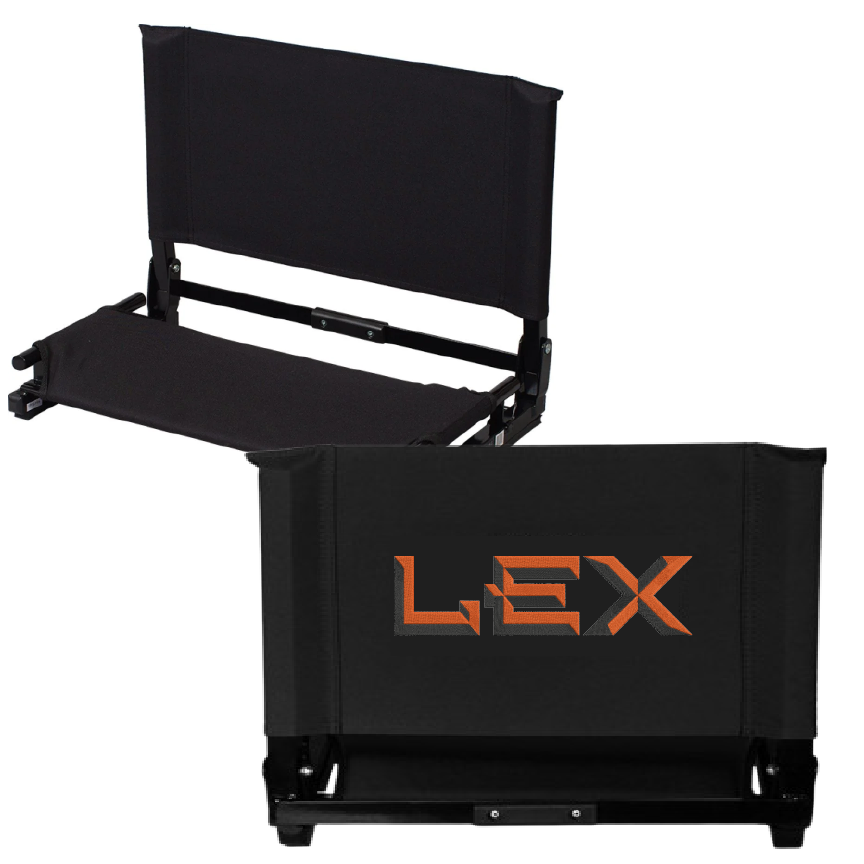Stadium Chair Gamechanger Bleacher Seat (Deluxe Model - 4" wider)