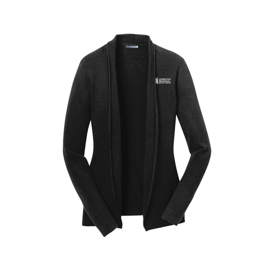 LRHC | Port Authority Ladies Open Front Cardigan Sweater