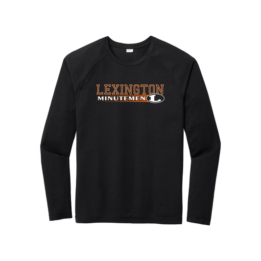 Sport-Tek Long Sleeve Tri-Blend Wicking Raglan Tee