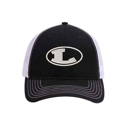 Otto Cap 6 Panel Low Profile Mesh Back Trucker Dad Hat
