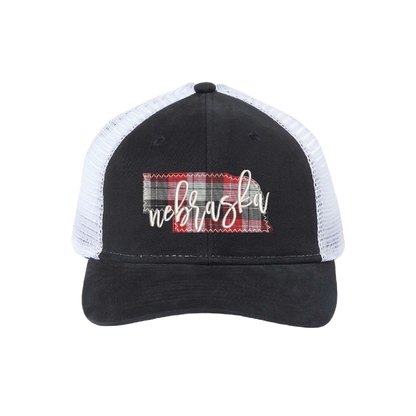 Nebraska | Outdoor Cap Ponytail Mesh-Back Cap