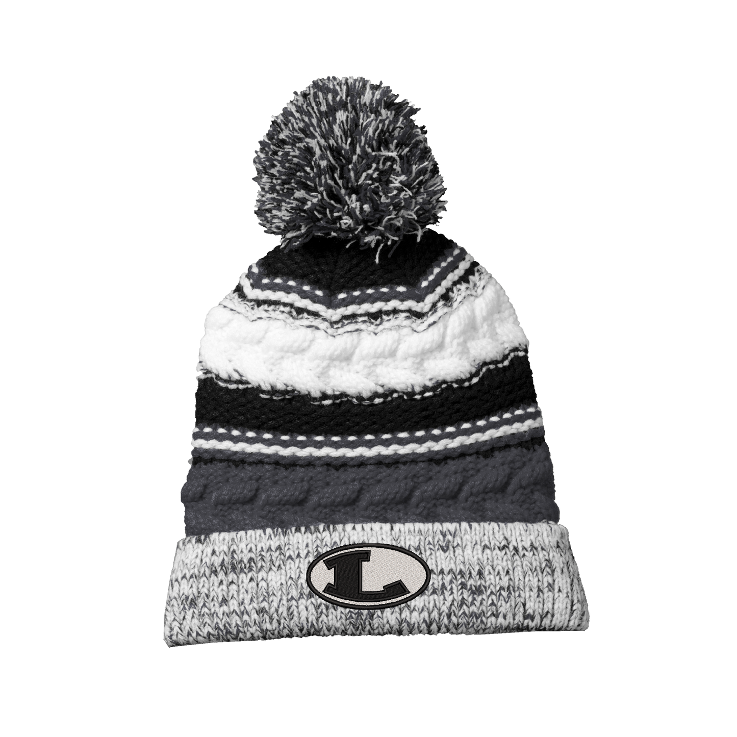 Sport-Tek Pom Pom Team Beanie